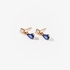 Tiny sapphire earrings