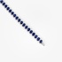Oval blue sapphire tennis bracelet