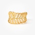 Silver gold plated bangle