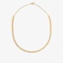 Thick gold and diamond chain