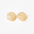 Fashionable silver gold plated earrings