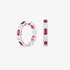 Stunning rubiers hoops