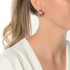 Tourmaline flower earrings