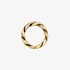 Chiara Ferragni gold plated chain ring