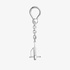 Silver anchor keychain
