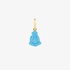 Eshvi single earring turquoise buddha