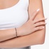 White gold sapphire tennis bracelet