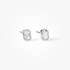 Ashoka cut diamond earrings