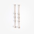 Delicate long chain earrings