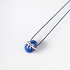 Blue easter egg pendant