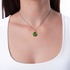 Small Monica Rich Kosann "taurus" charm with green enamel