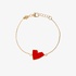 Netali Nisim silver red heart bracelet