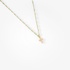 Chiara Ferragni small cross with turquoise chain