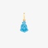 Eshvi single earring turquoise buddha