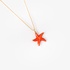 ''Starfish'' pendant coral