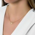 Xexagonal diamond necklace