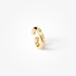 Χρυσό ear cuff με διαμάντια