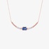 Elegant necklace with Sapphire