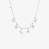 DREAMS necklace in white gold with diamonds