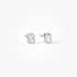 Ashoka cut diamond earrings
