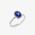 Rosette sapphire ring