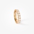 Bold eternity ring with diamonds
