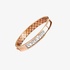 Bangle in pink gold forever