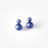 Titanium colored bead studs