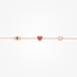 14K Yellow Gold “Eye Love You” Bracelet with Rubies, Blue Stone & Brilliant-Cut Diamonds