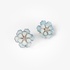 Fashionable flower earrings