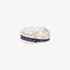 gold ring with sapphires and diamonds