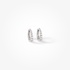 Bold hoops with diamonds
