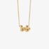 Two chicks gold necklace