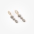 Jessica Triple Spark Diamond Earrings