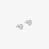 Diamond invisible setting round studs
