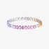 Βig tennis bracelet of Multicolored Sapphires