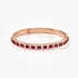 Ruby Radiance Diamond Bangle