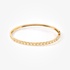 18K Yellow Gold Diamond Bangle Bracelet