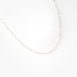 Long necklace with rose cut diamonds