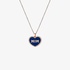 Heart enamel necklace "mom"