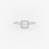 Solitaire diamond ring