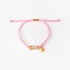 Ροζ παιδικό βραχιόλι με λαγουδάκι