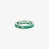 Emerald band ring