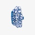 Μπλε δαχτυλίδι από τιτάνιο με ζαφείρια