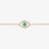 Netali Nissim gold eye bracelet with diamonds
