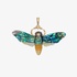 Maura Green Hawk Moth charm pendant