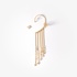 Fashionable ear cuff with chains