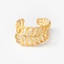 Silver gold plated bangle