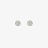 Diamond invisible setting round studs