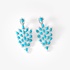 Long turquoise earrings
